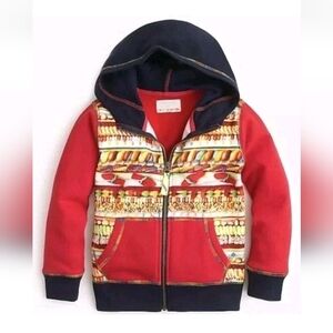 Kids Crewcuts X Kid Made Modern Candy-Print Hoodie Sweatshirt Size 3 K6088 NWT